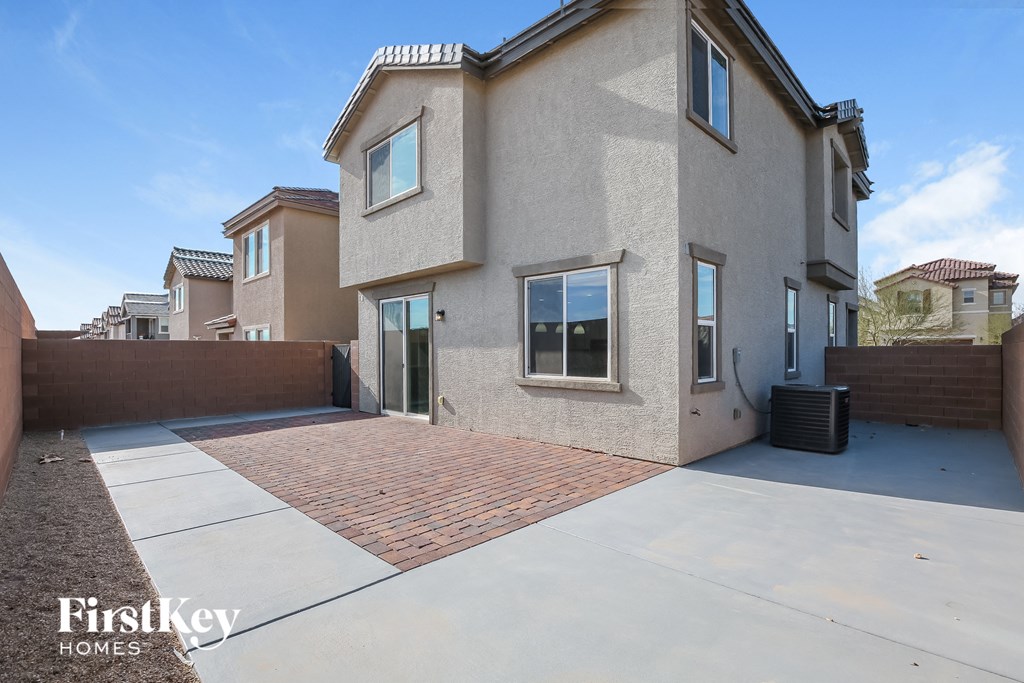 a large driveway in front of a house