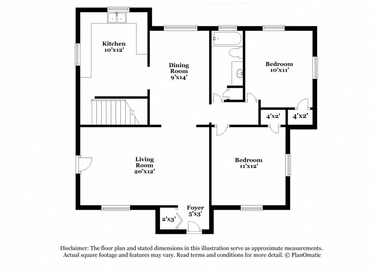 this is a diagram of the floor plan of the house