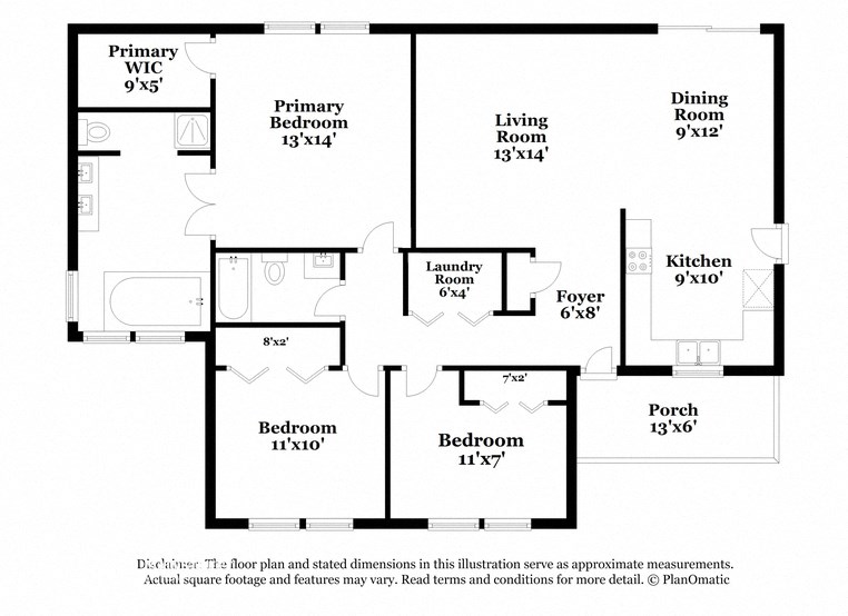 a floor plan of a house with a bedroom and a living room