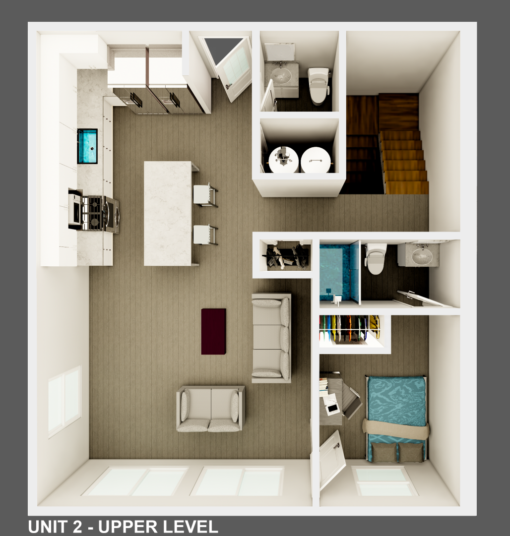 upper level