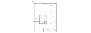 A1.3: 1 Bedroom + Den