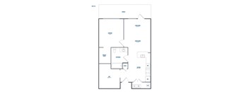 A1.4: 1 Bedroom + Den + Terrace