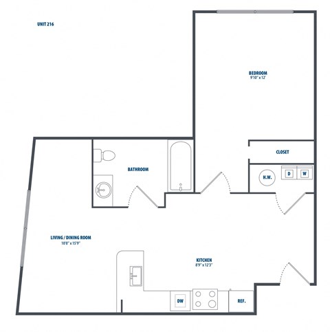 209 East Second Street 1-3 Beds Apartment for Rent - Photo Gallery 12