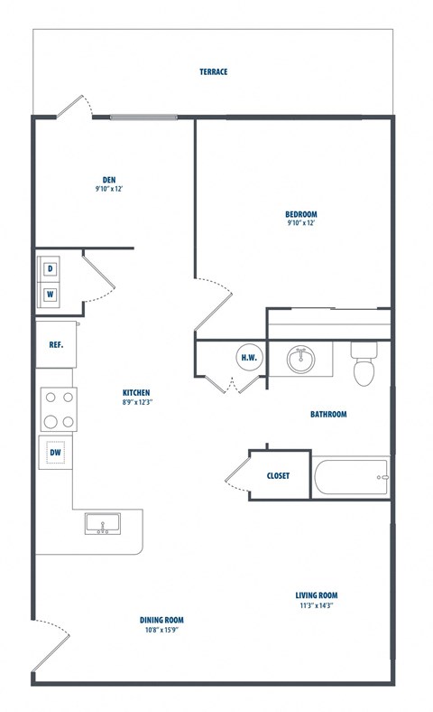 209 East Second Street 1-3 Beds Apartment for Rent - Photo Gallery 13