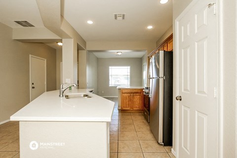 the kitchen is clean and ready for us to use