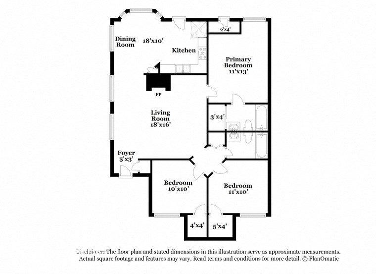 this is the floor plan and level description in this residence