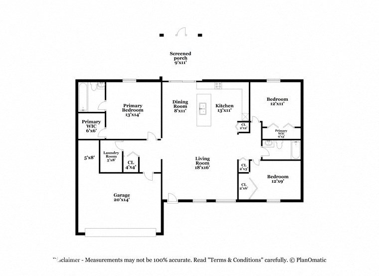 this floor plan is an approximation and may not include the most recent information