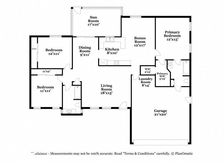 this is the floor plan for the roommates house