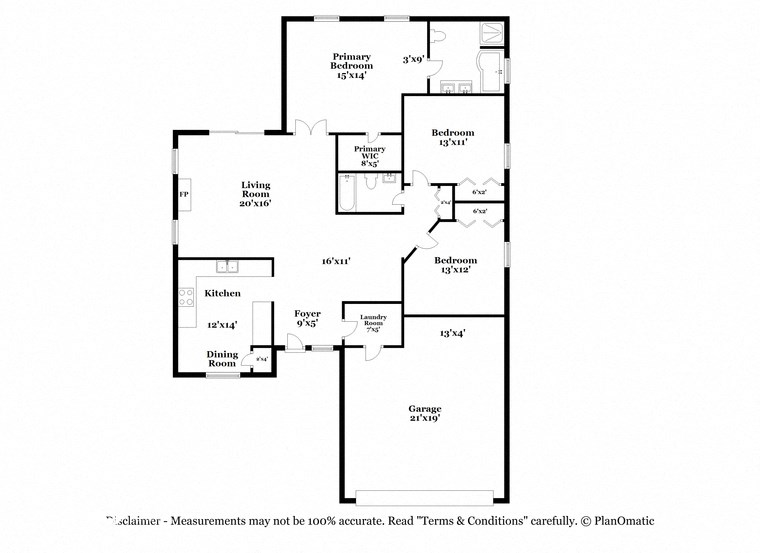 this is the floor plan for the apartment