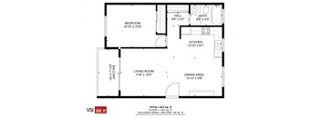 1 Bedroom, 1 Bathroom