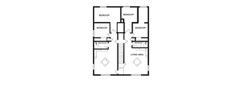 2 Bedrooms, 1 Bathroom