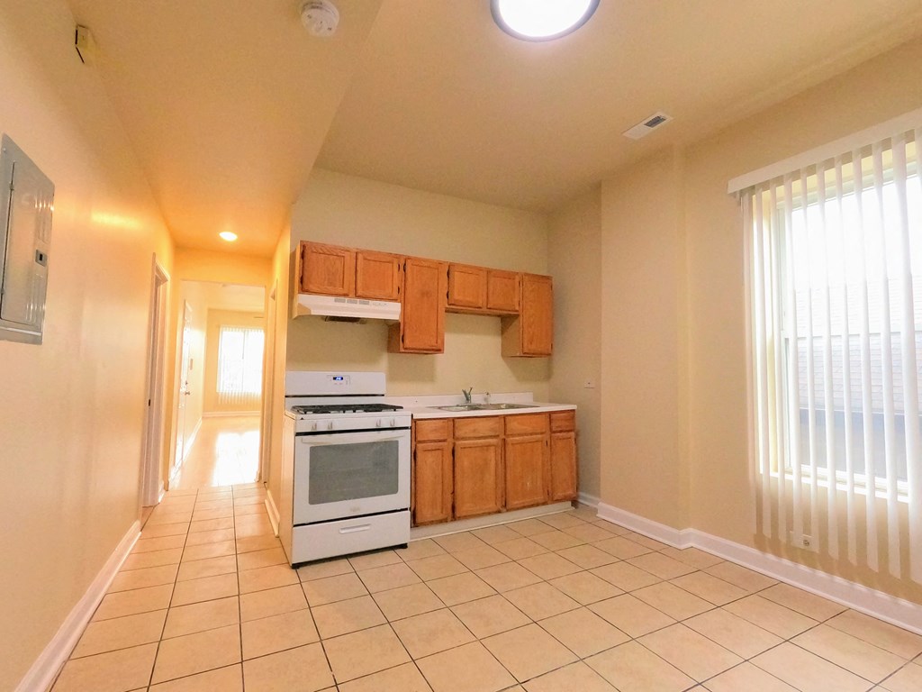 the kitchen is clean and ready for us to use