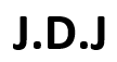 The image contains the letters J.D.J in black color.