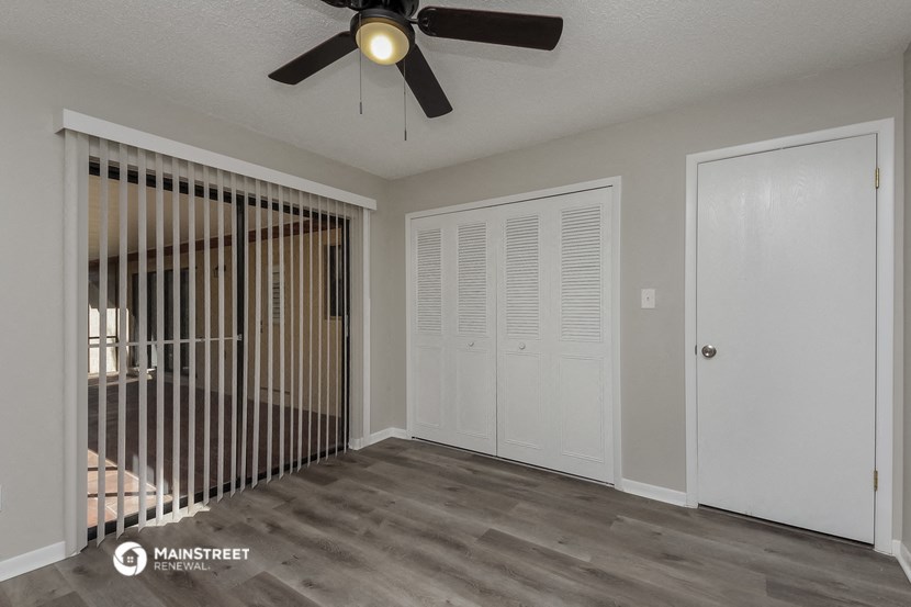 the living room of our studio apartment at