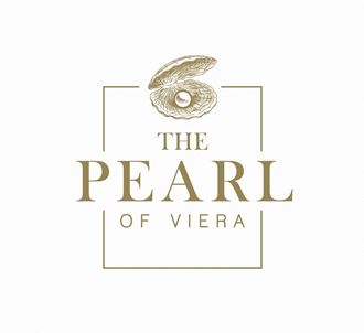 the pearl of viper logo design vector