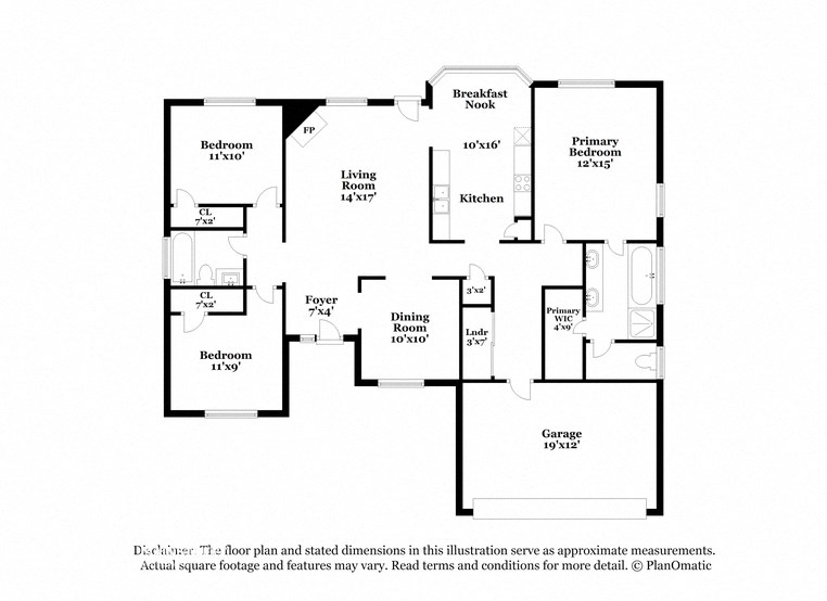 this floor plan is an approximation and may not include the most recent information