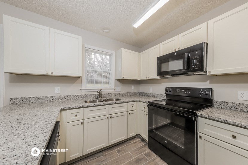 the kitchen of our studio apartment at