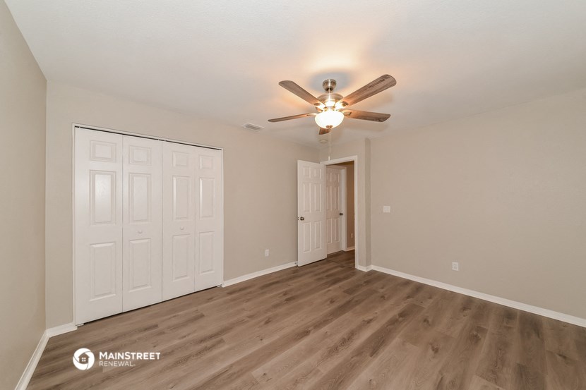 the spacious living room of our two bedroom apartment atrium at our community center