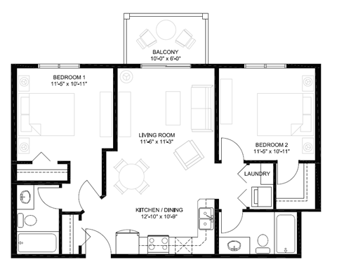 31A Timberstone Way Studio-2 Beds Apartment for Rent - Photo Gallery 8