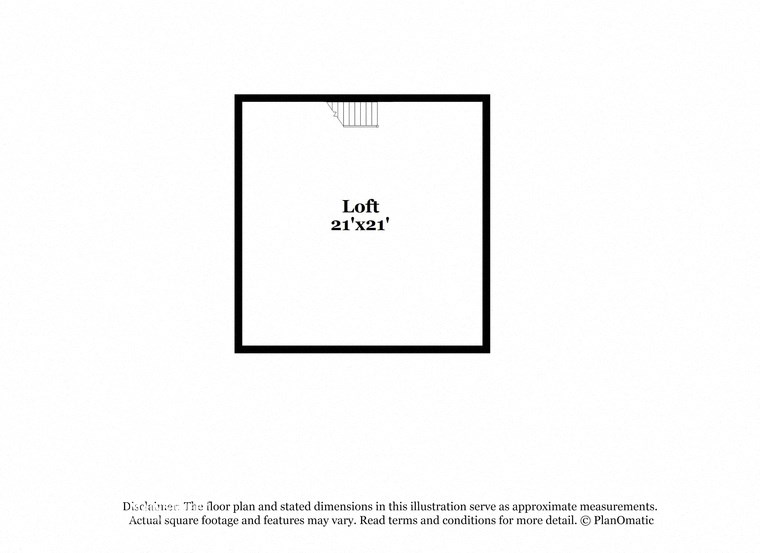 a rectangle with a title and a black box