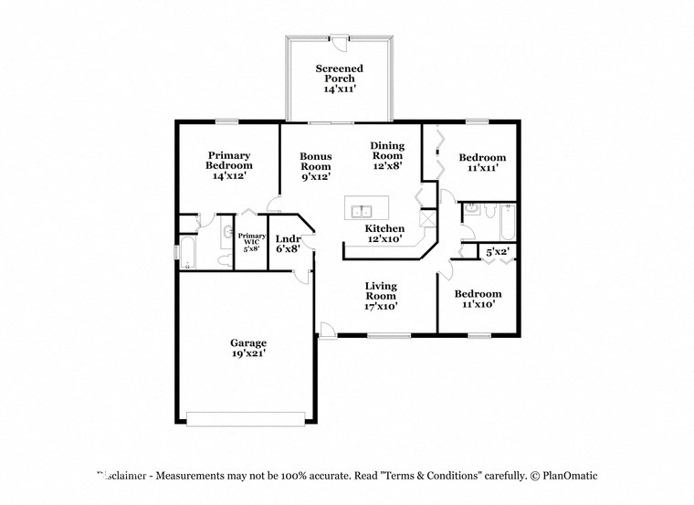 this is the floor plan for the apartment