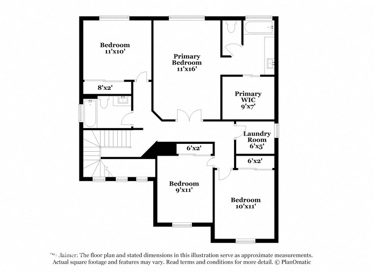 this floor plan is an approximation of the floor plan for a 1 bedroom apartment