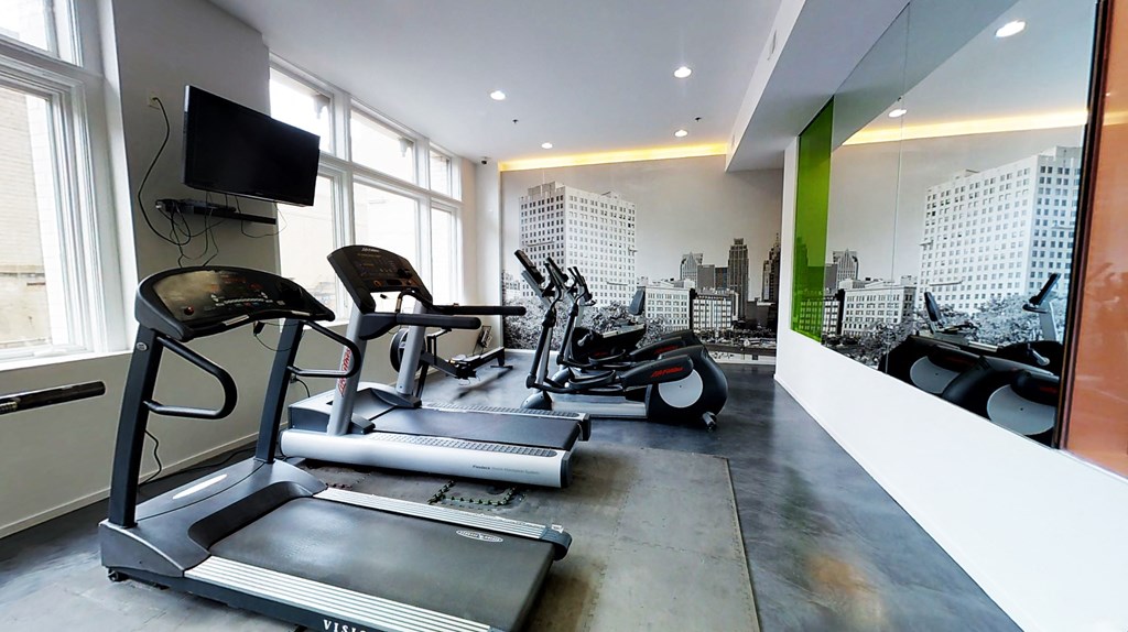 Fitness Studio at The Kales Building  in Detroit, MI