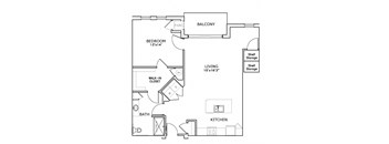A2 Floorplan at Paragon Place at Bear Claw Way
