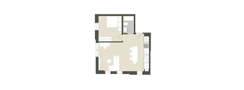 1 Bedroom - 1 Bathroom