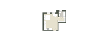 a floor plan of a small apartment