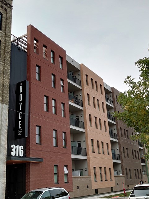 The building is called the Bicycle 316.