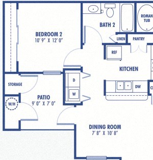 Oak Creek 2 Bedroom Oak Creek 2 Bedroom