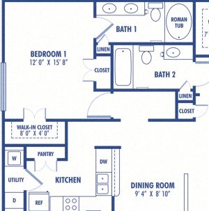 Willow Creek 2 Bedroom Willow Creek 2 Bedroom