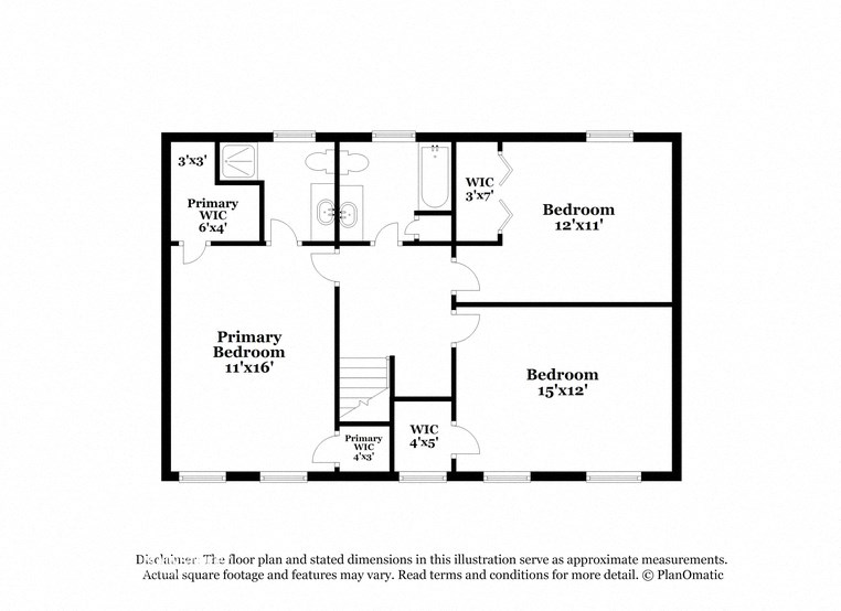 this diagram shows the floor plan for the apartment