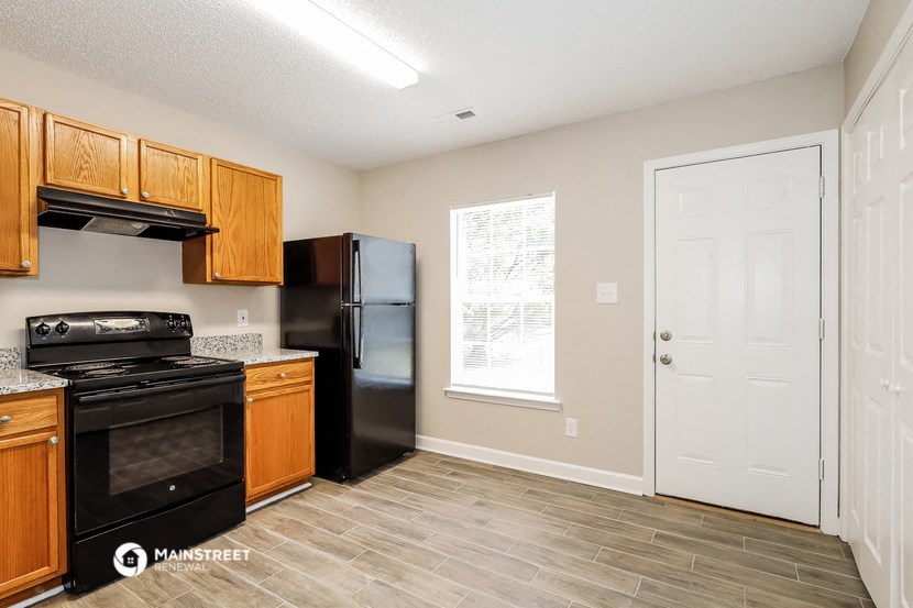 the kitchen of our studio apartment at