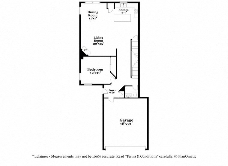 the plan of the floor plan for the campsite