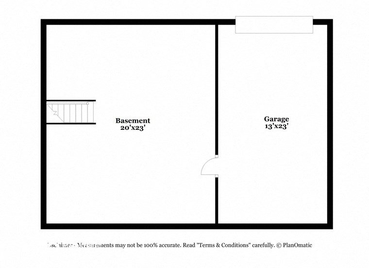 the schematic diagram of a floor plan for a bedroom with a closet