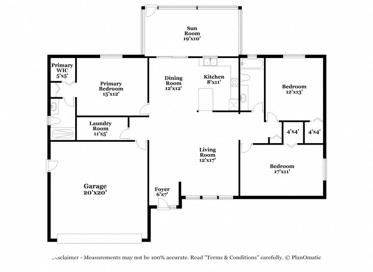 a floor plan of a house with different floors