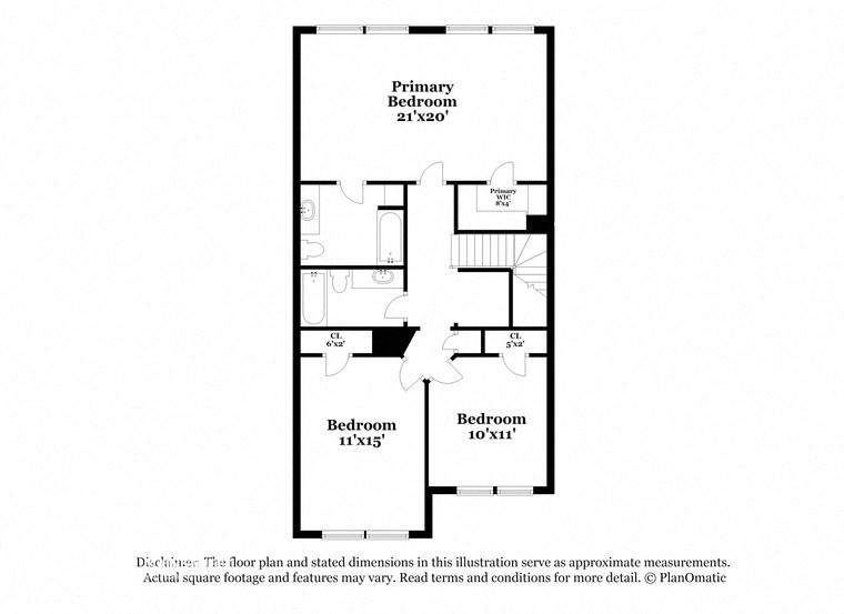 the plan of the floor plan for the apartment