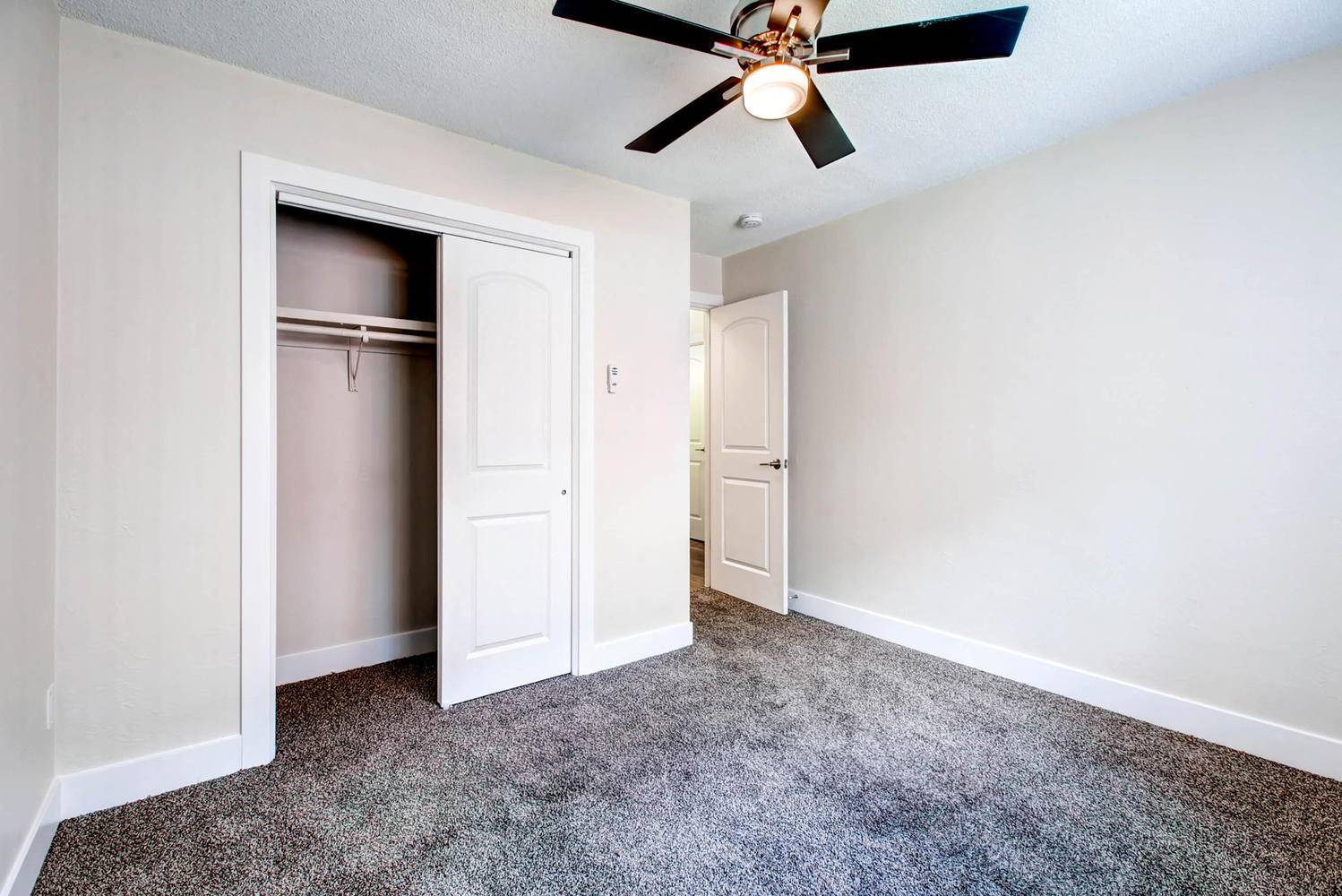 Our Apartment Bedroom at Off Broadway Flats in Englewood Colorado