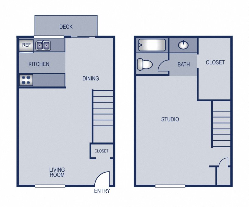 1x1 - 746 Floor Plan 5