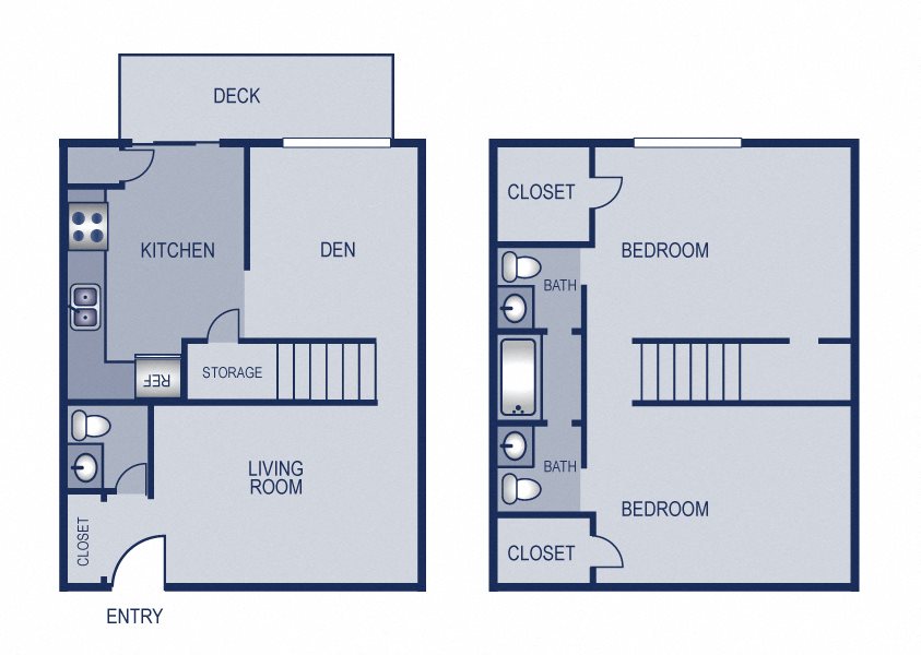 2x2 - 1200 Floor Plan 12