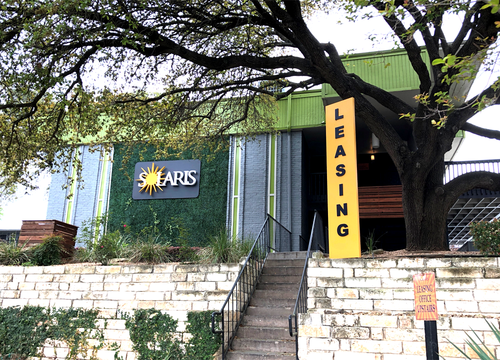 Office Exterior at Solaris, Austin
