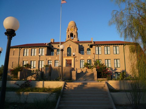 the administration building