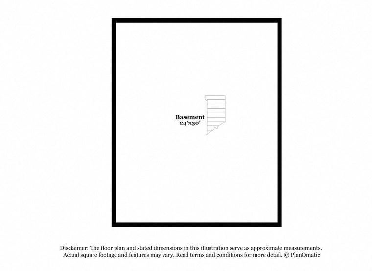 a white page with a black frame     and a rectangle with a