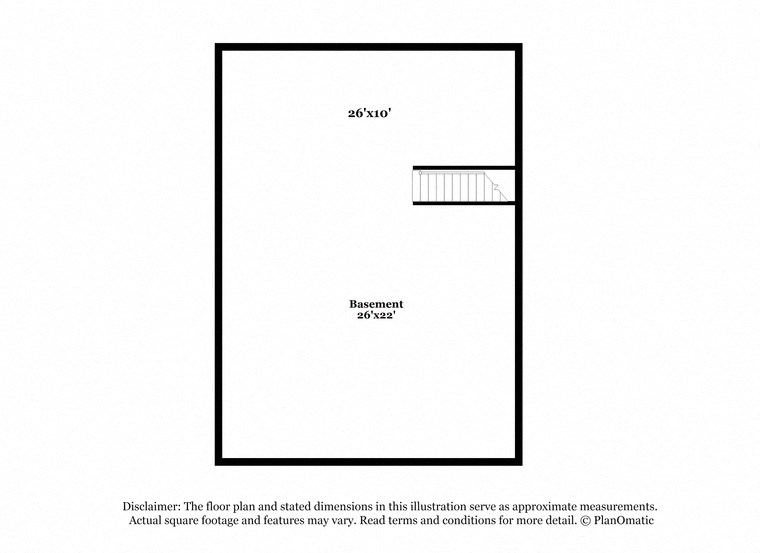 a line graph and scaled dimensions in this illustration show an asymmetric measurement