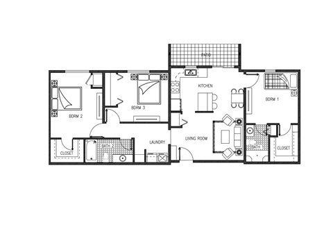 401 10th Street SW 1-3 Beds Apartment for Rent - Photo Gallery 16