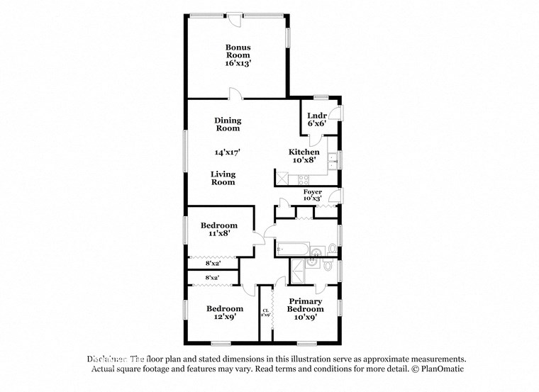 the floor plan for the residence in this apartment