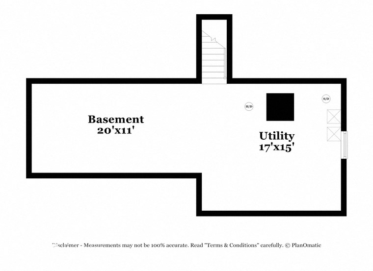 a drawing of a floor plan of a house