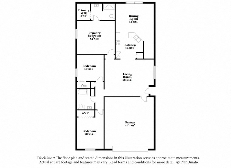 this is a sample of a floor plan for an apartment